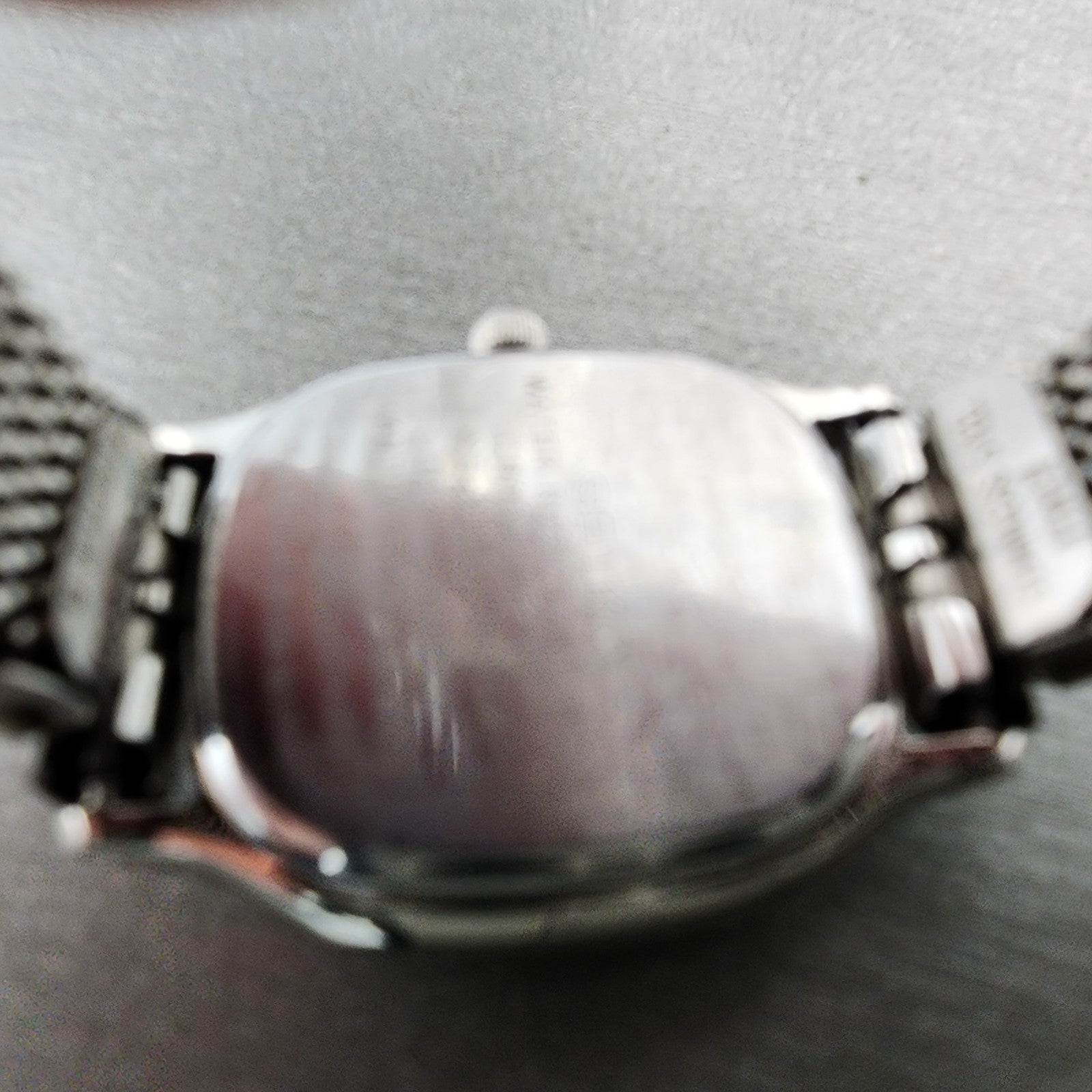 Seiko Exceline Tank Watch Women 21mm Silver Dial Silver Tone 3f315a00 New Batt9