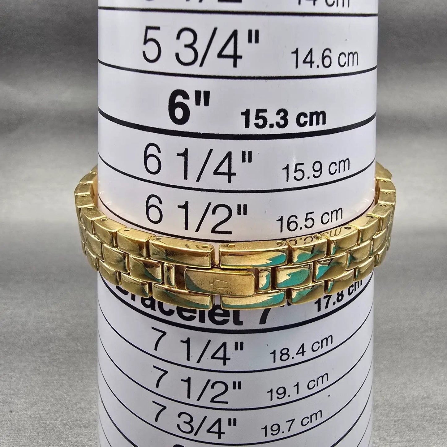 Bulova Watch Women 14mm MOP Dial Gold Tone Gemmed Rectangle 98V28 New Battery9