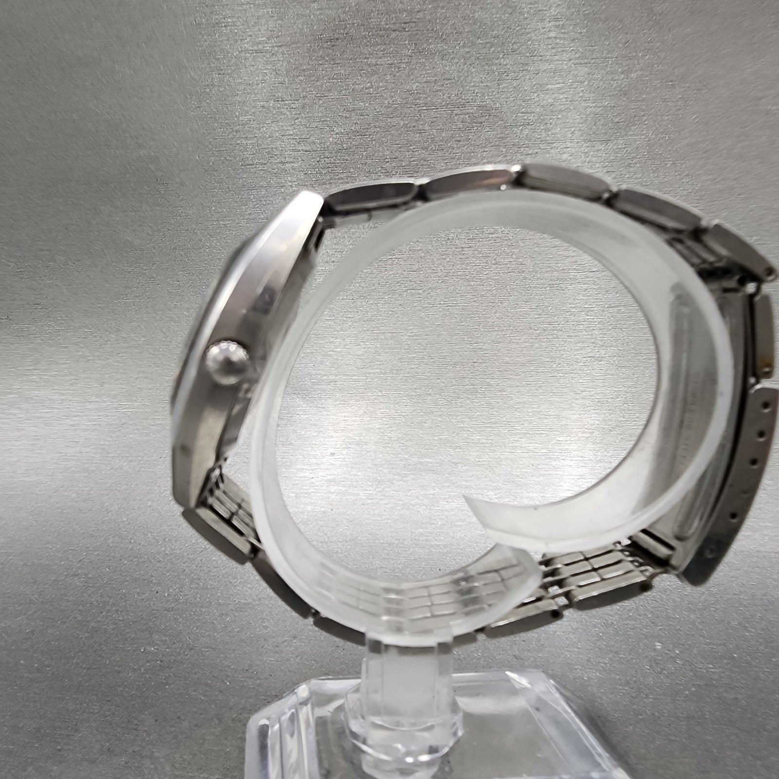 Seiko Lord Matic Special Watch Men 37mm White Dial Silver Daydate 52065040 PART7