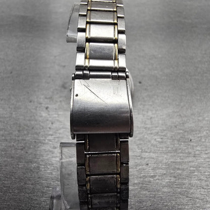 Seiko Avenue Watch Women 28mm White Dial Silver Tone Round 1F21-0D10 New Batt LP7