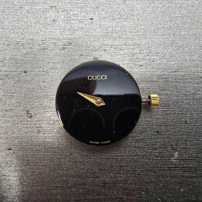 ETA 980.003 Quartz Movement 2 Hand 7 Jewels No Date Gucci Dial and Hand VTG0