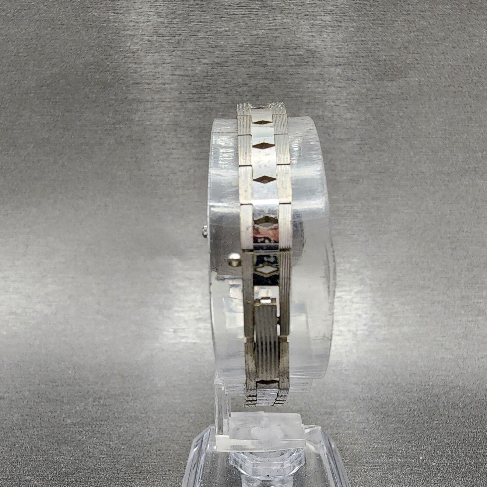 Seiko Watch Women 24mm White Dial Silver Tone Date Round 34220020 New Battery7