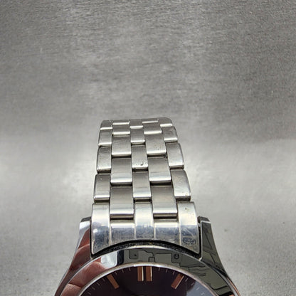 Rado Diastar Watch Men 37mm Blue Dial Silver Tone Date Round New Battery4
