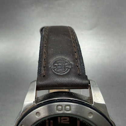 Timex Expedition Perpetual Calendar Watch Men 41mm Green Dial Silver Date NewBat4