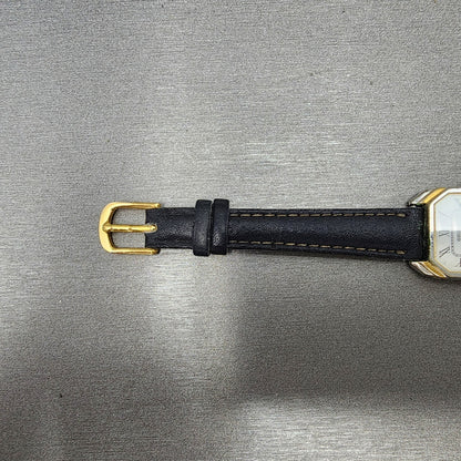 Seiko Exceline Watch Women 21mm White Dial Two Tone Rectangle 23206440 PARTS7