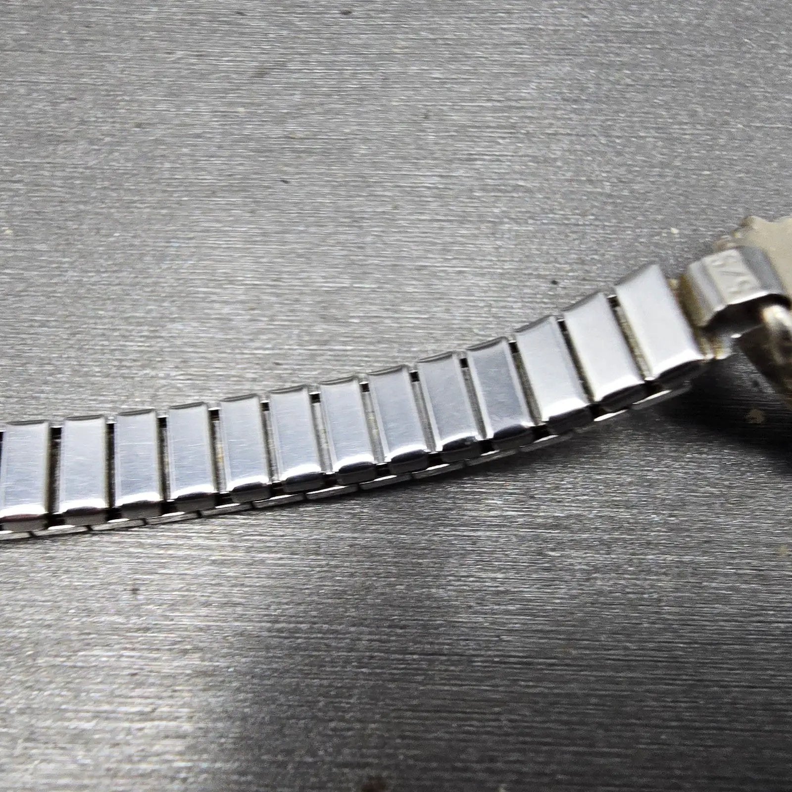 Navajo Silver Watch Band Tips Turquoise Vintage Loops Women Blue Green8