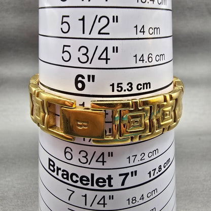 Bulova Watch Women 16mm Gold Dial Gold Tone Rectangle 98R52 New Battery Diamonds9