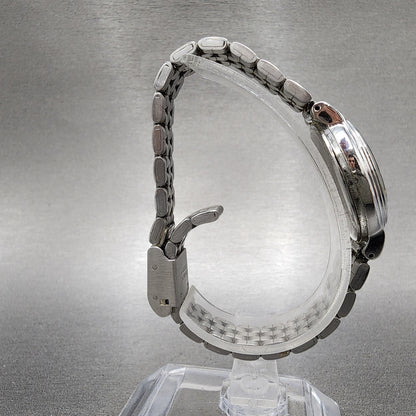 Seiko ALBA Solar Watch Women 27mm Silver Dial Silver Tone Round V1810AL0 Runs8