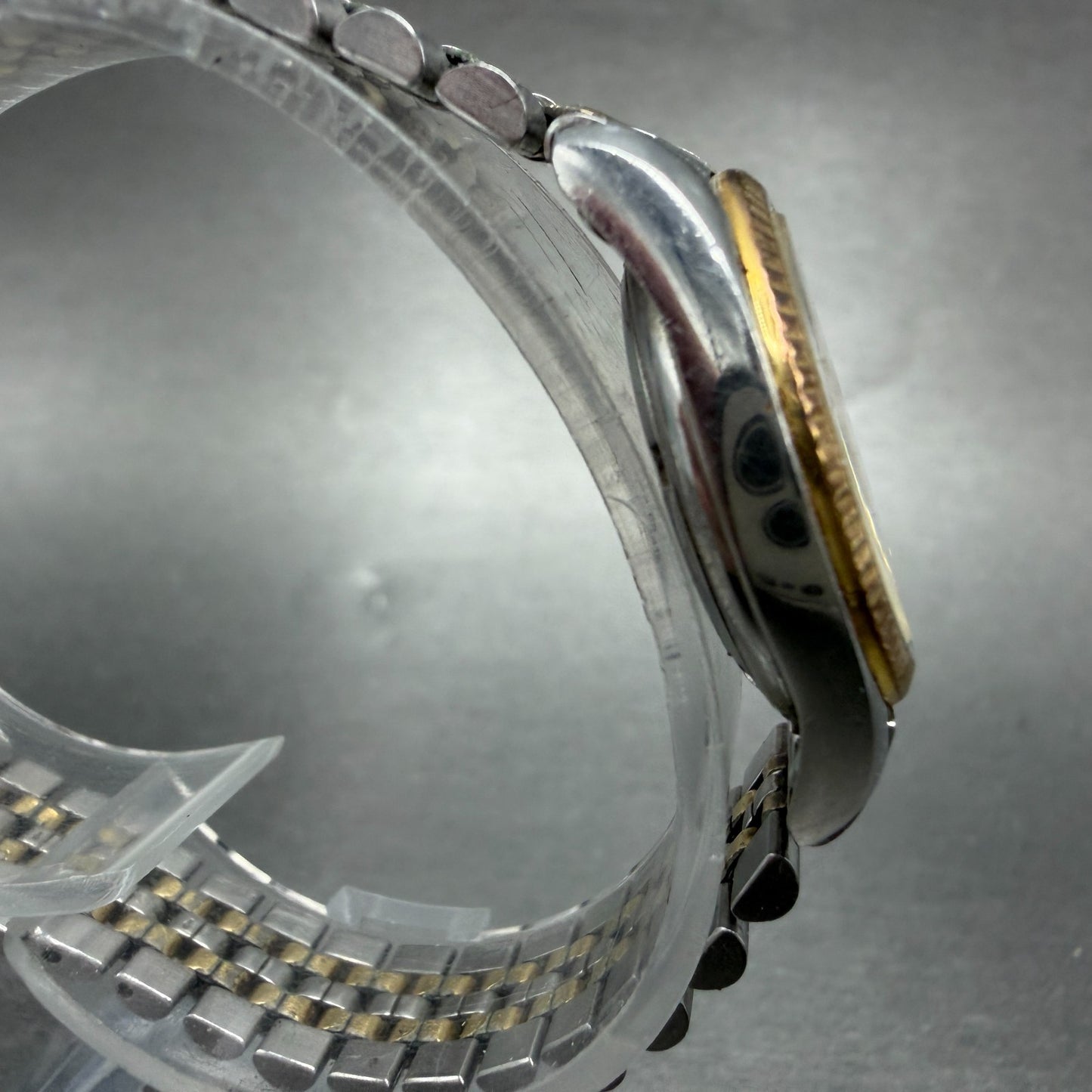 Longines Watch Women 26mm Champagne Dial Two Tone Date 152 1645 PARTS VTG4