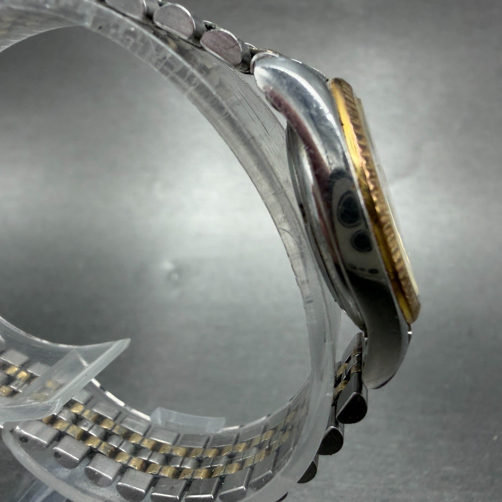 Longines Watch Women 26mm Champagne Dial Two Tone Date 152 1645 PARTS VTG4