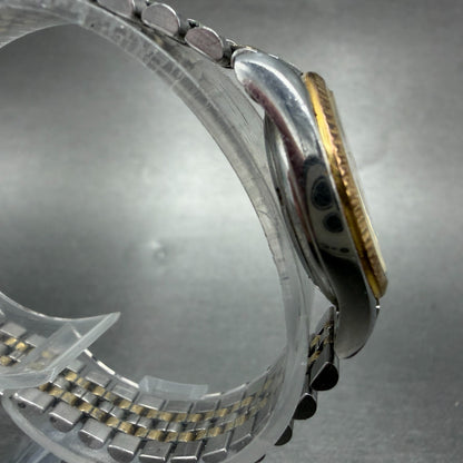 Longines Watch Women 26mm Champagne Dial Two Tone Date 152 1645 PARTS VTG4