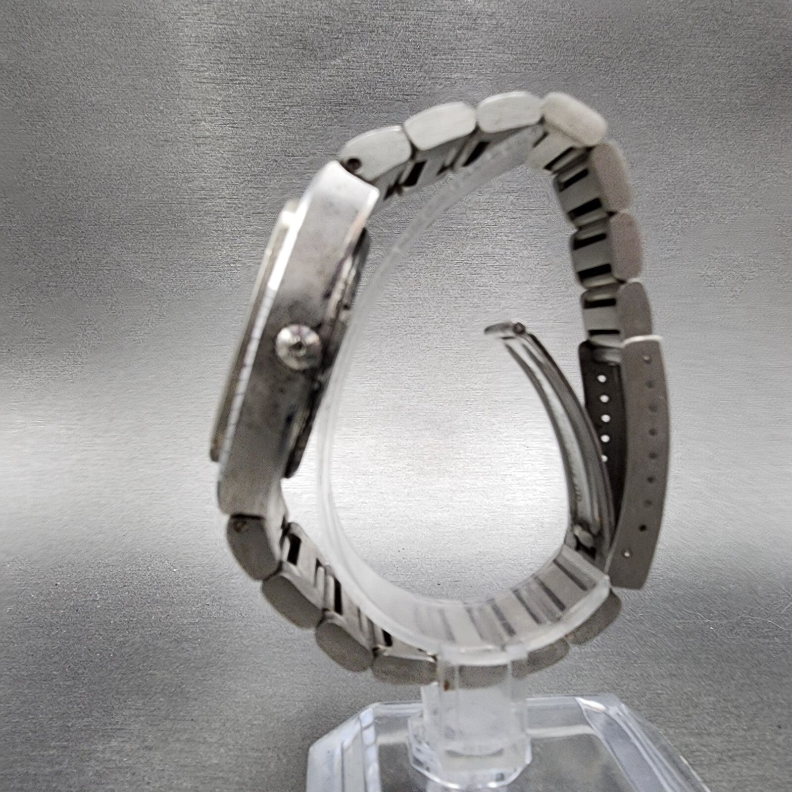 Omega Constelation F300 Watch Men 36mm Silver Dial Steel Daydate 198.0048 PARTS6