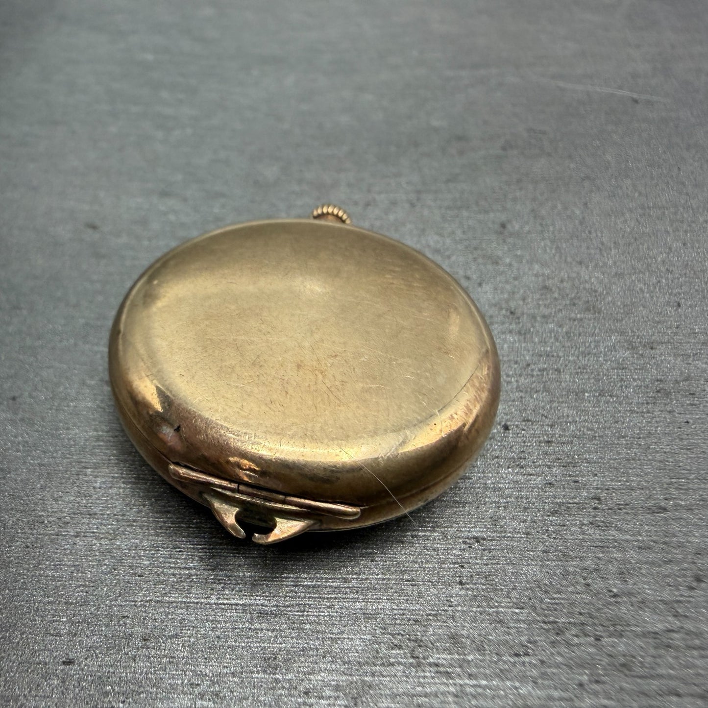 Waltham Pocket Watch 31mm Gold Dial Gold Filled Case Grade 361 PARTS10