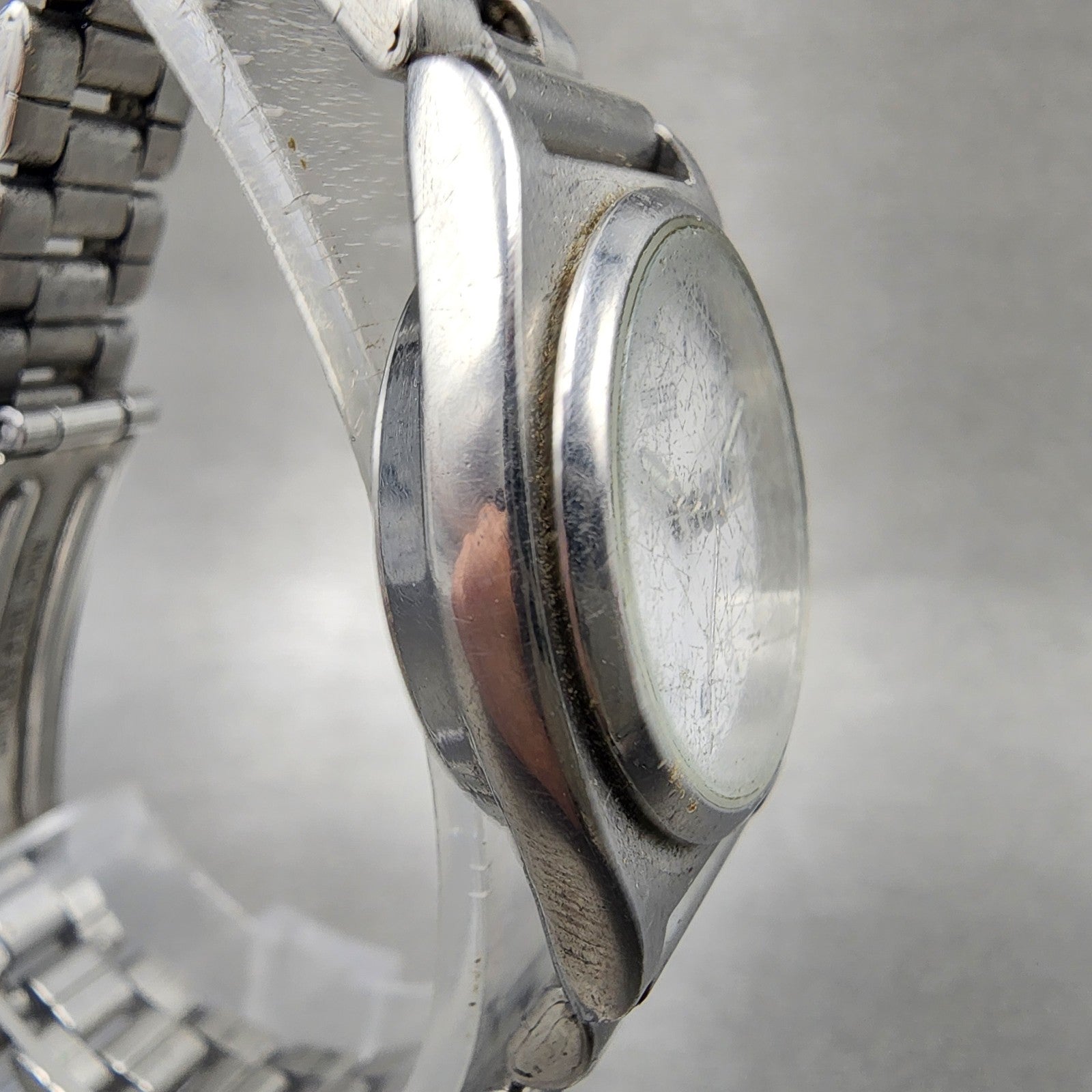 Seiko Watch Women 25mm White Dial Silver Tone Daydate 7N830081 New Battery3
