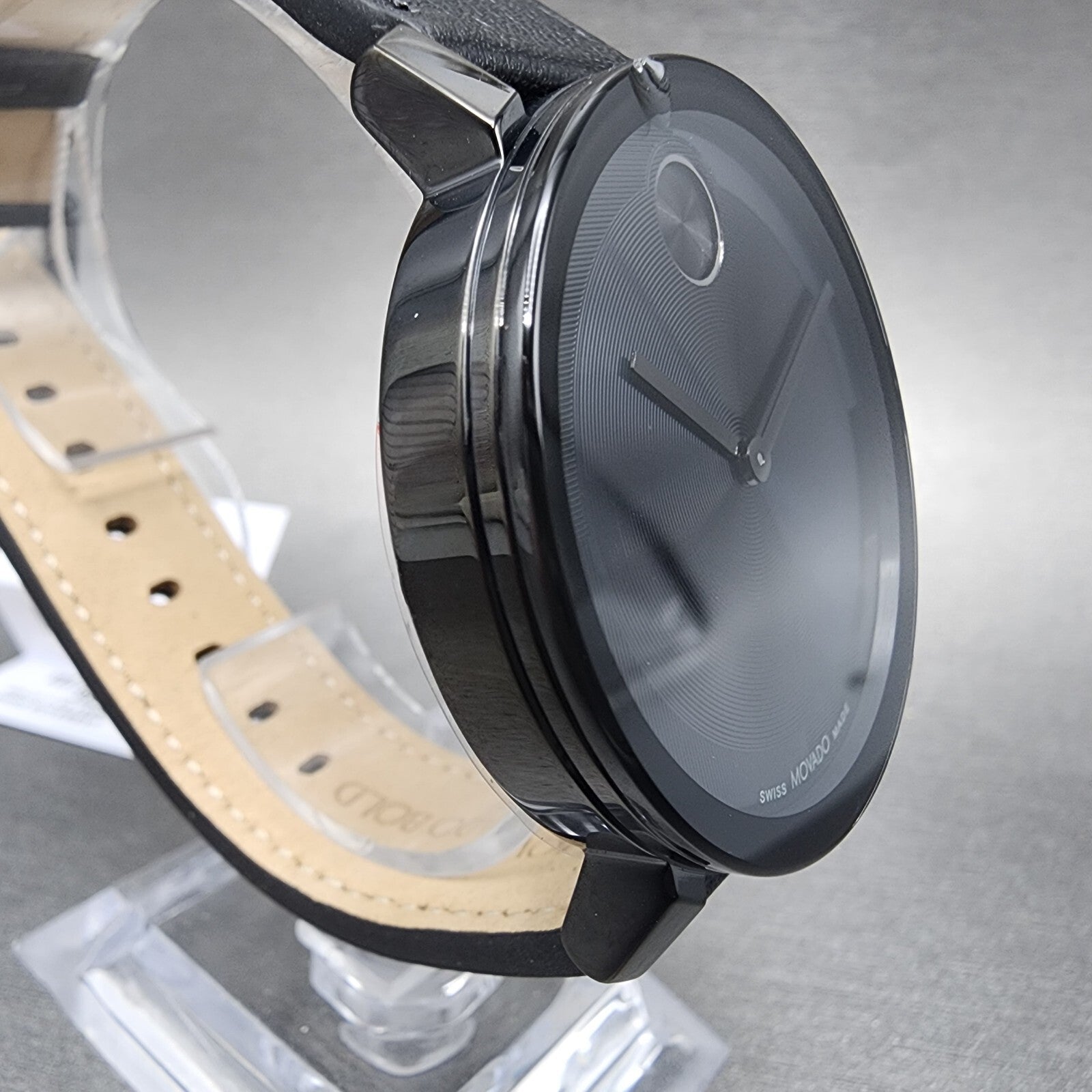 Movado Bold Evolution 2.0 Watch Men 40mm Black Dial Black Tone Round 36011233