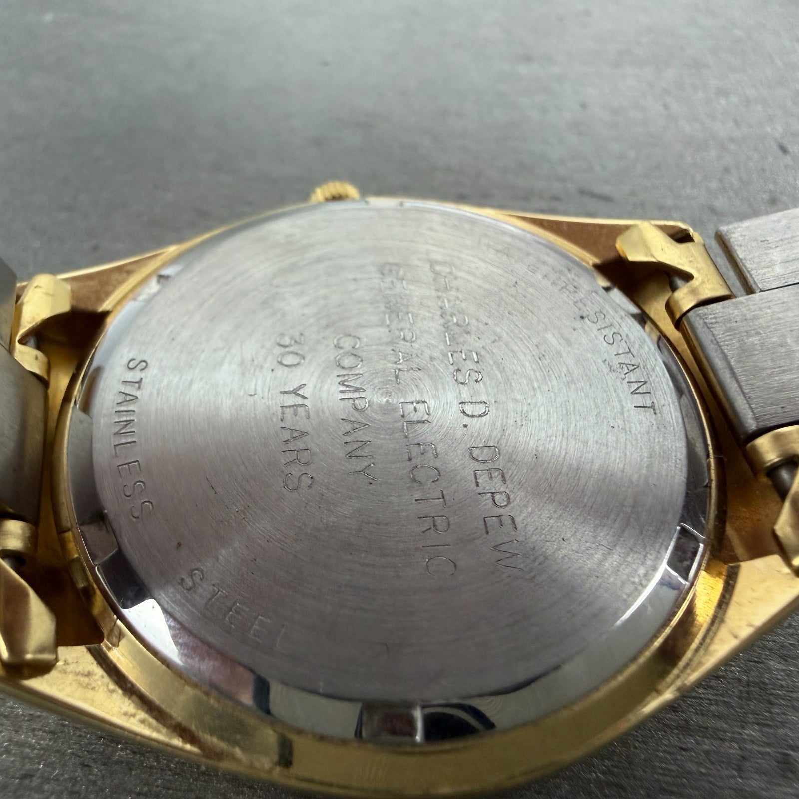 Wittnauer President Watch Men 35mm Champagne Dial Gold Tone Daydate New Battery9