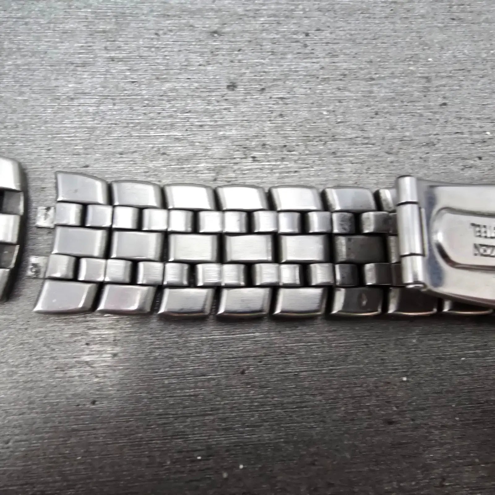 Citizen Bracelet 20mm Stainless Steel Two Tone Tri Folding Clasp VTG READ!!!!!!!8