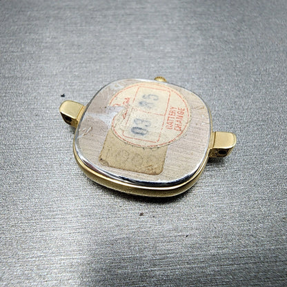 Omega De Ville Watch Women 21mm Gold Dial Gold Plated Cal 1375 591.0276 PARTS10