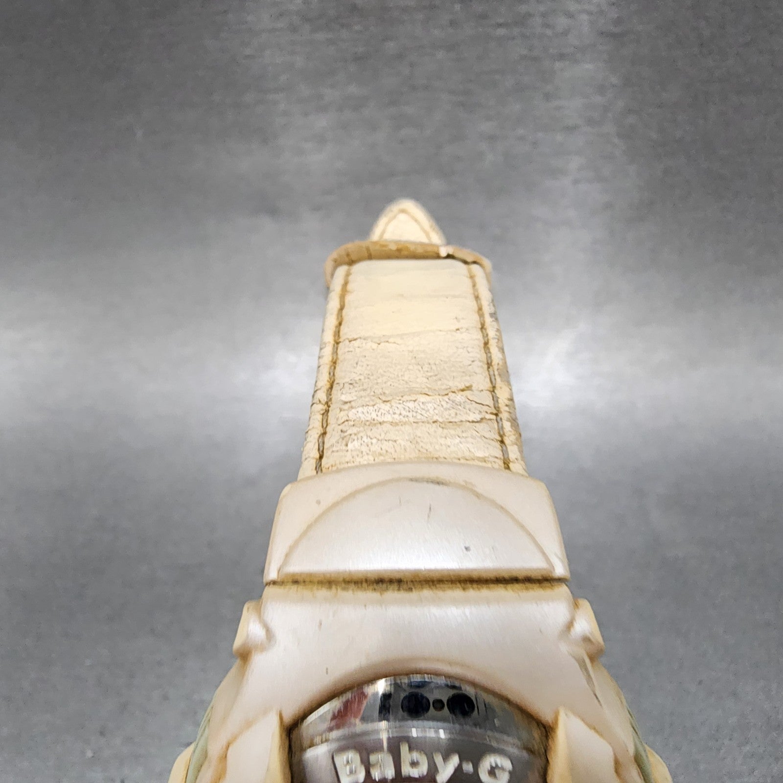 Casio BabyG BGC110 Watch Women 42mm Digital White Tone Round Alarm New Battery4