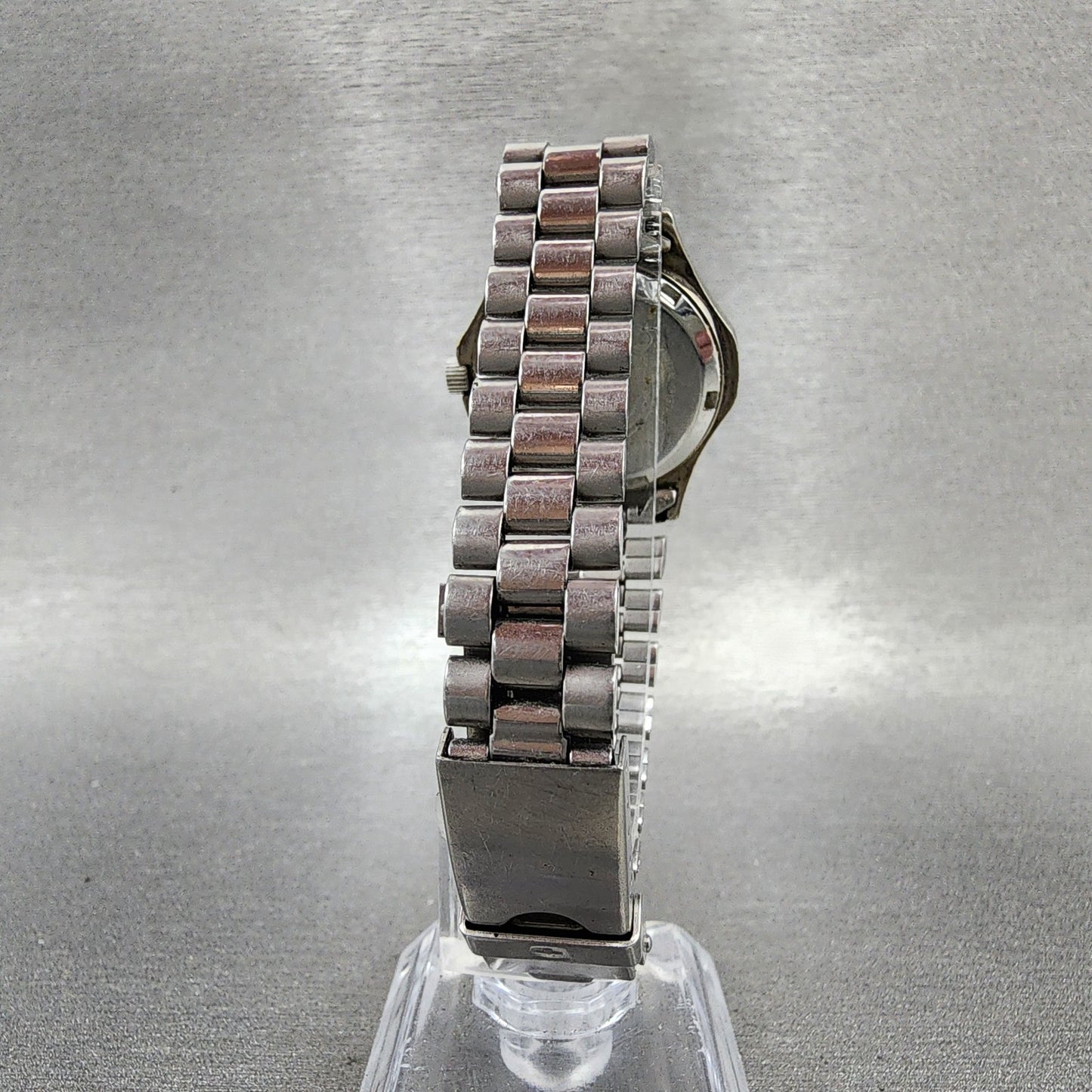 Wenger SAK Design Watch Women 29mm White Dial Steel Date Round New Battery7