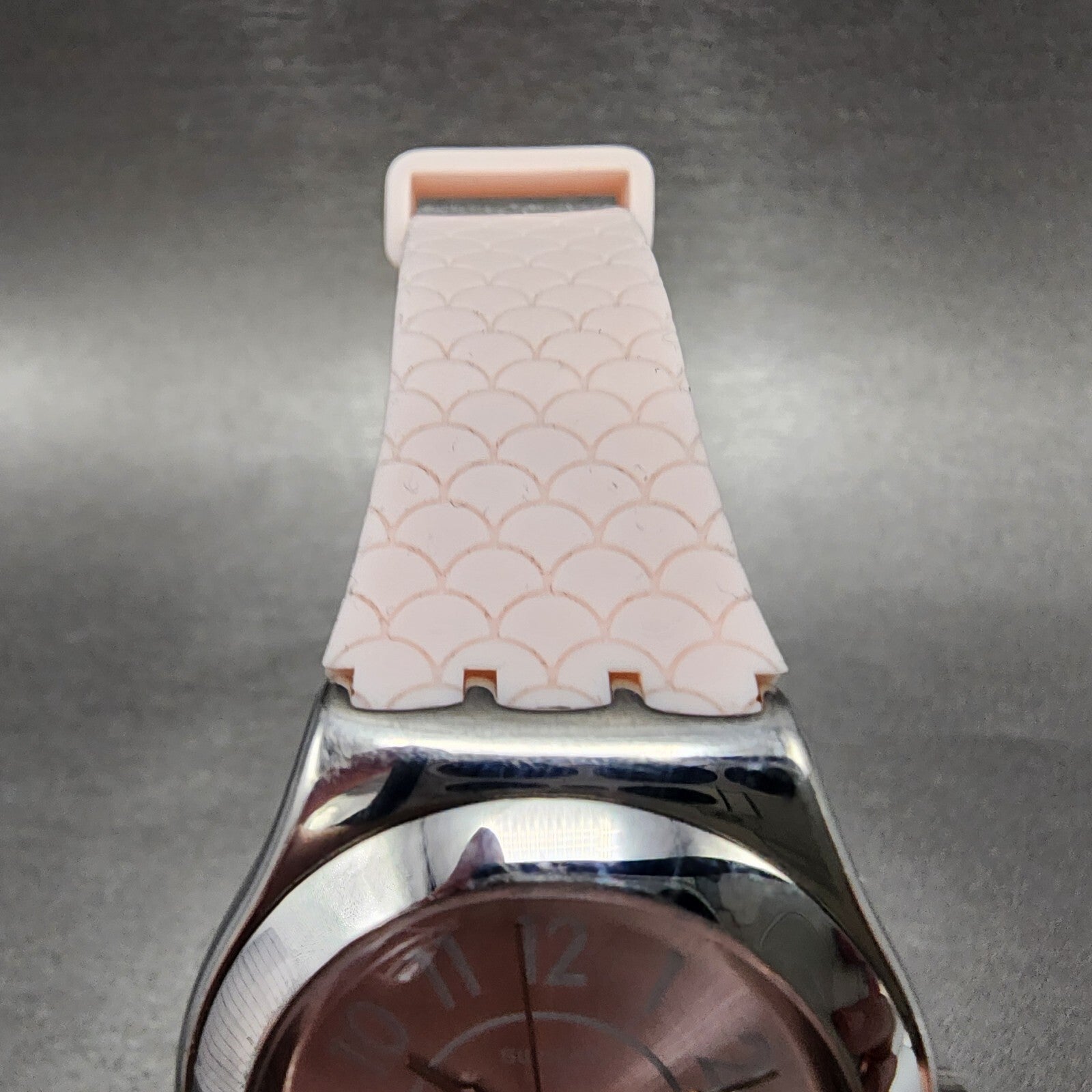 Swatch Irony COCO HO Watch Women 33mm Pink Dial Steel Round YLZ101 New Battery4