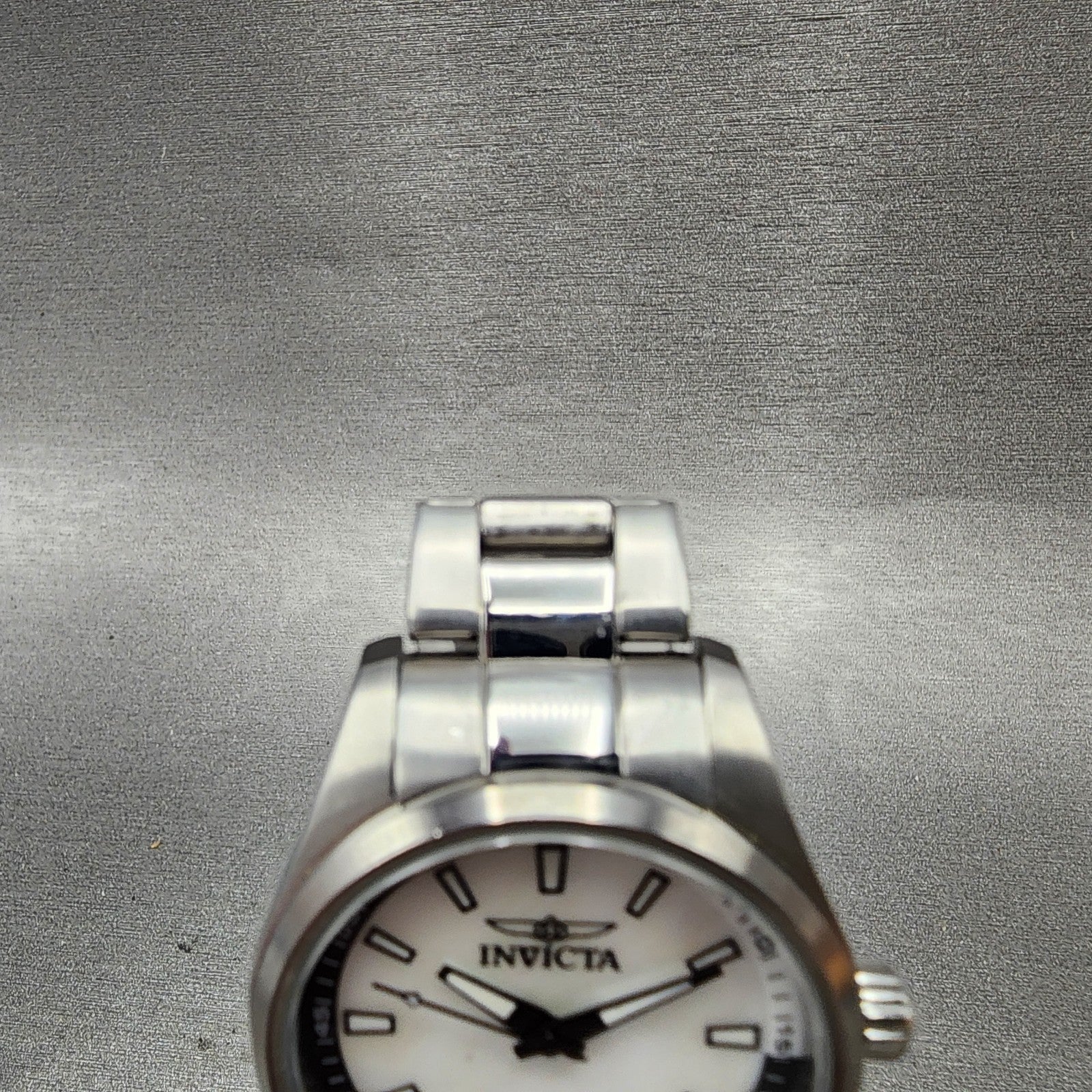 Invicta Specialty Watch Women 33mm MOP Dial Silver Tone Round 12830 New Battery4
