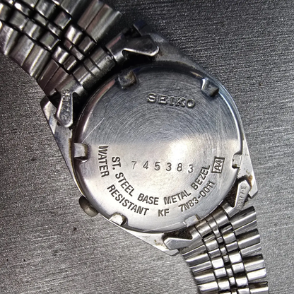 Seiko Watch Women 24mm White Dial Two Tone Daydate Round 7N83-0011 New Battery10