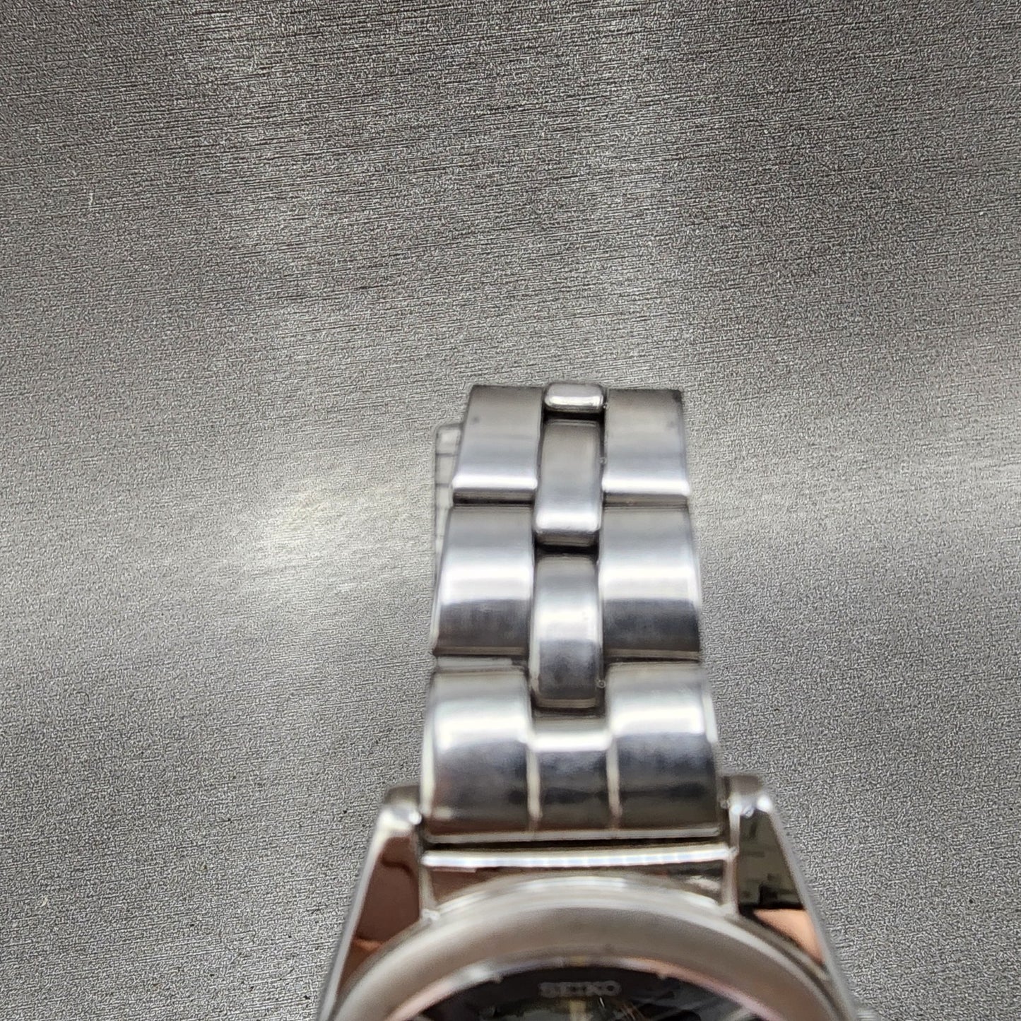 Seiko Lukia Watch Women 31mm Black Dial Silver Tone Daydate 5y890a10 NewBattery4