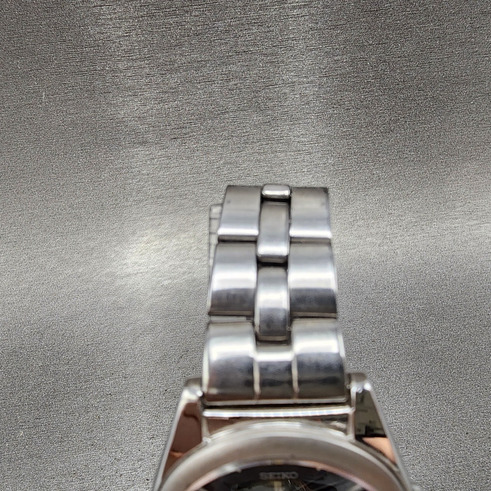 Seiko Lukia Watch Women 31mm Black Dial Silver Tone Daydate 5y890a10 NewBattery4