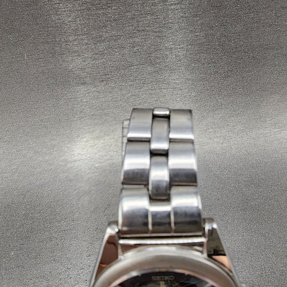 Seiko Lukia Watch Women 31mm Black Dial Silver Tone Daydate 5y890a10 NewBattery4