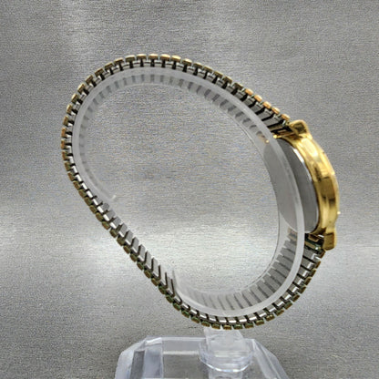 Hamilton Masterpiece Watch Men 32mm Silver Dial Gold Tone Daydate 9404C New Batt8
