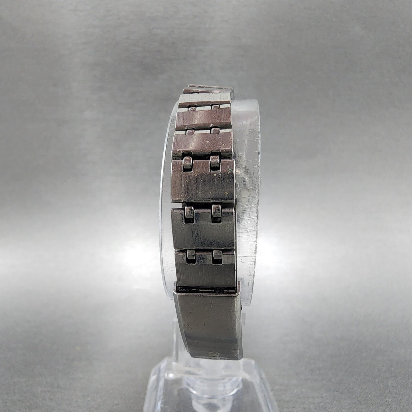 Seiko Automatic Watch Women 25mm Silver Dial Steel Daydate Round 22060040 READ7