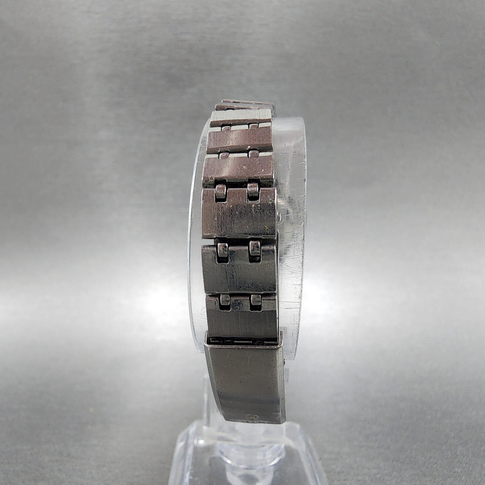 Seiko Automatic Watch Women 25mm Silver Dial Steel Daydate Round 22060040 READ7