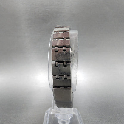 Seiko Automatic Watch Women 25mm Silver Dial Steel Daydate Round 22060040 READ7