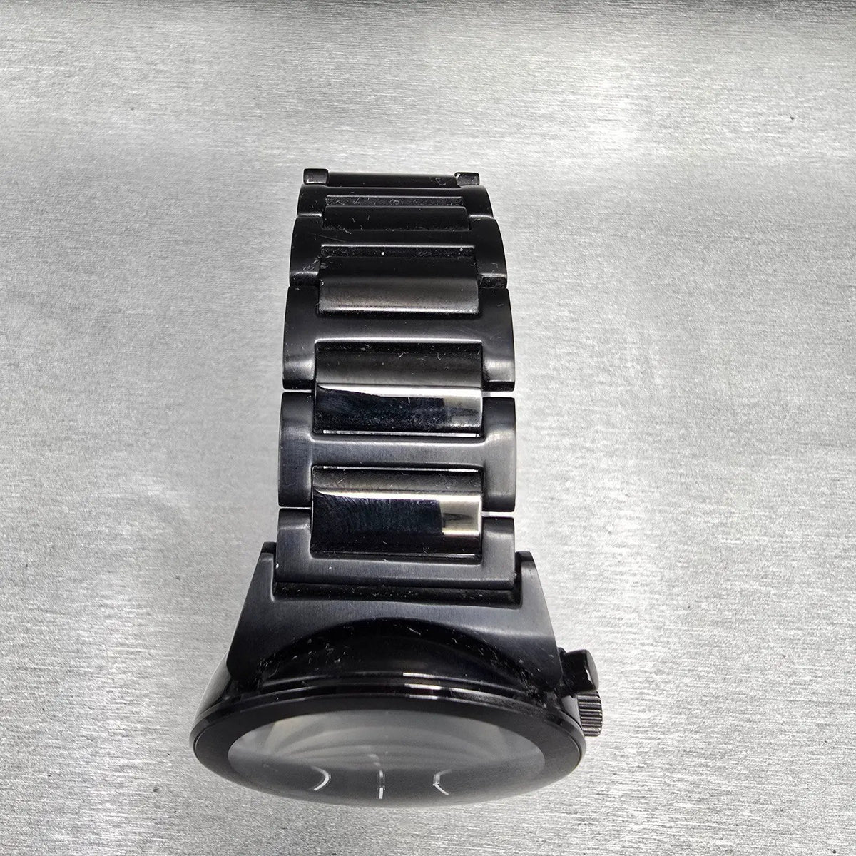 Bulova Watch Men 41mm Black Dial Black Tone Chronograph Date 98B215 New Battery4