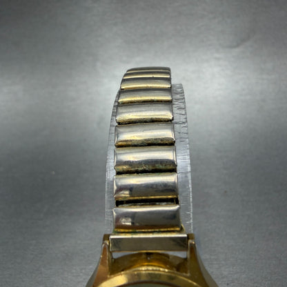 Seiko Watch Women 25mm Silver Dial Gold Tone Round 2621-0130 New Battery Vintage4