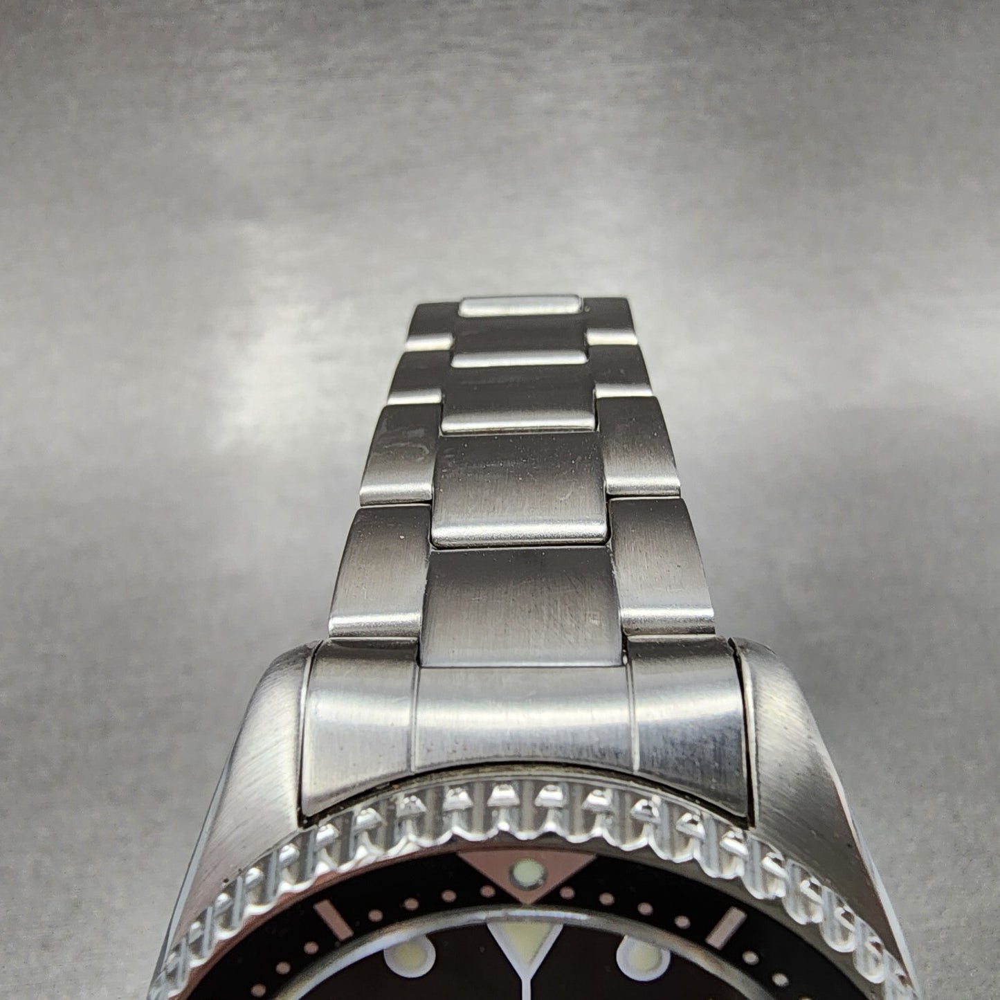 Seiko Perpetual Calendar Scuba Watch Men 39mm Black Dial Steel 8f3500a0 New Bat4