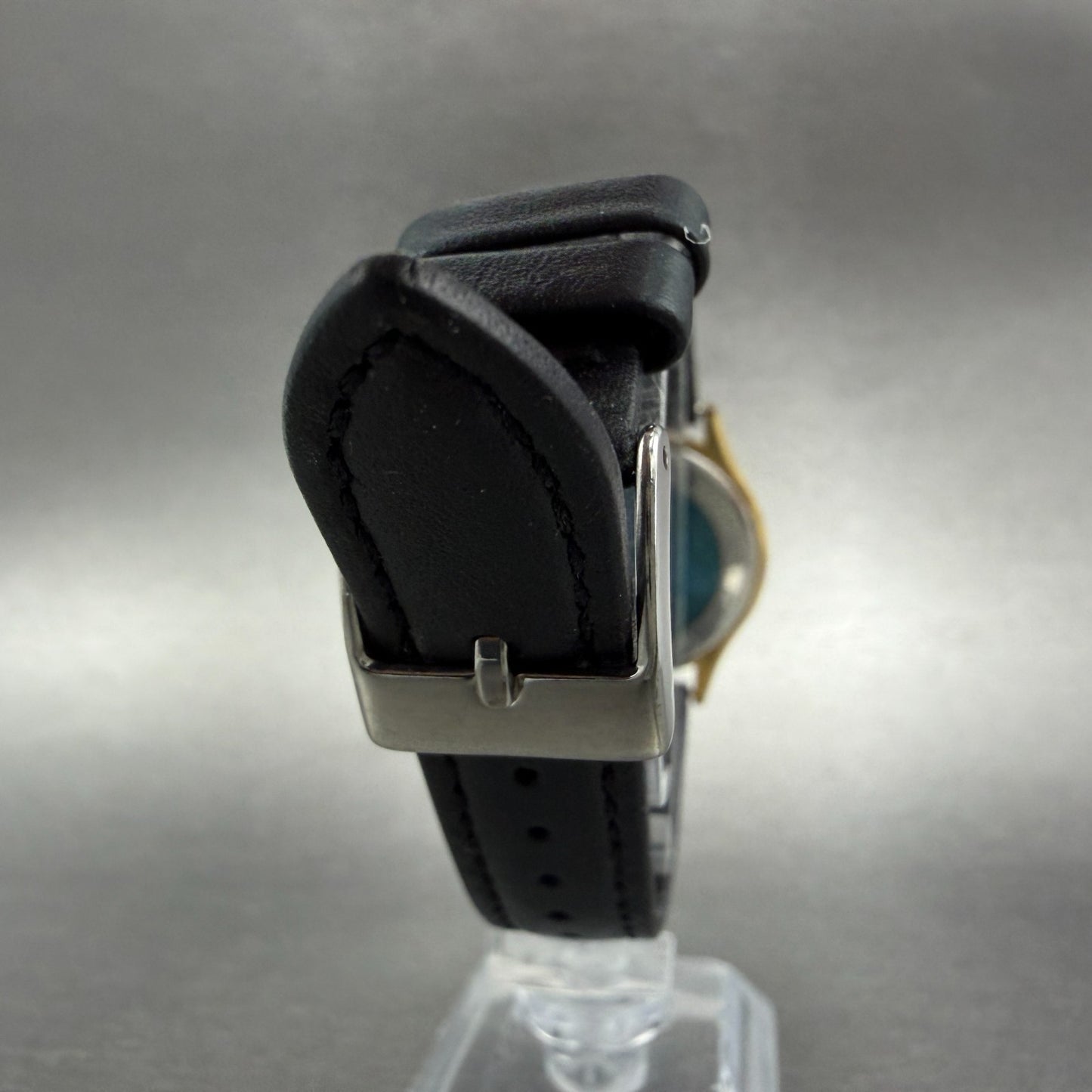 Seiko Spirit Watch Unisex 33mm White Dial Gold Tone Round 5E21-6D70 New Battery7