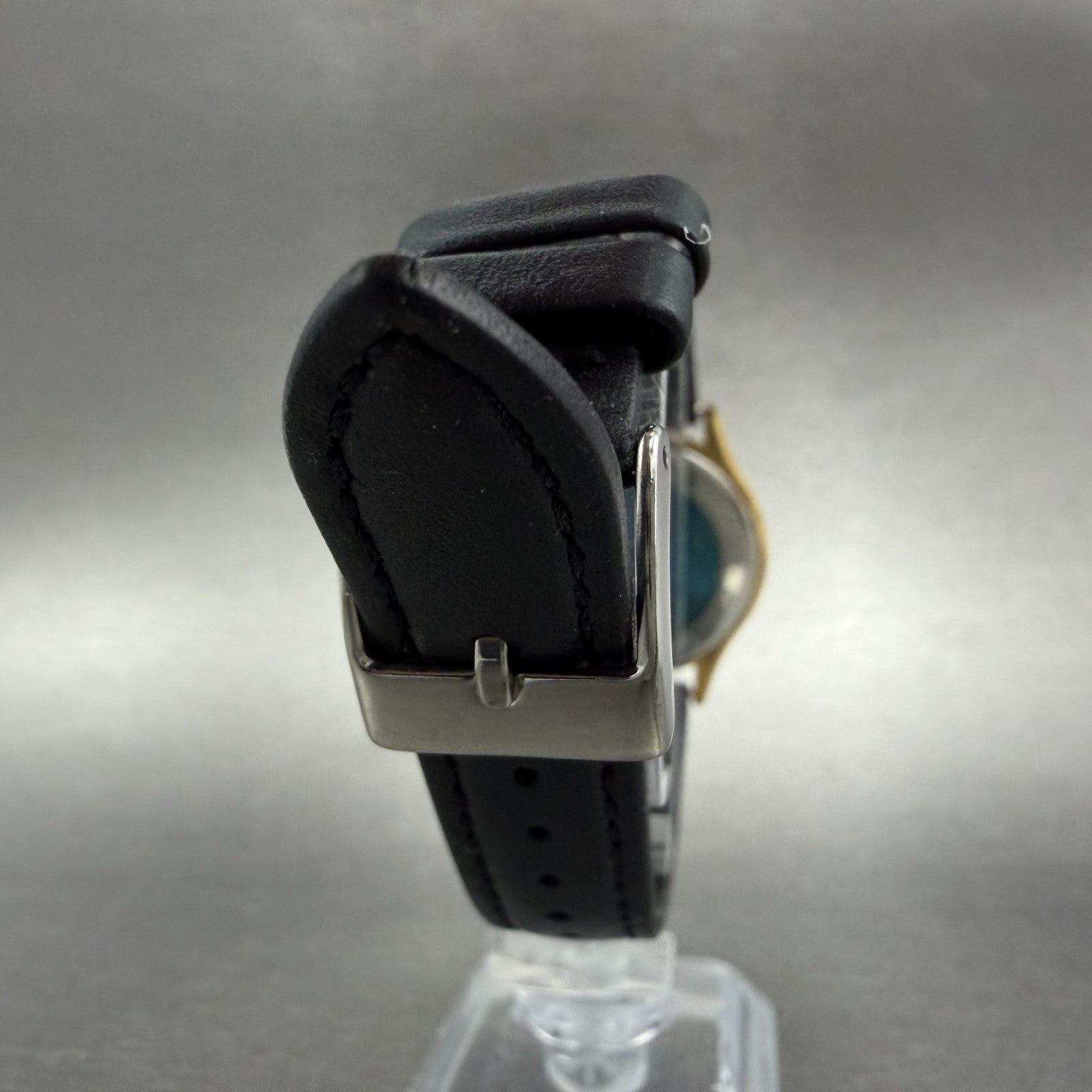 Seiko Spirit Watch Unisex 33mm White Dial Gold Tone Round 5E21-6D70 New Battery7