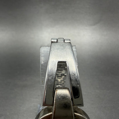 ESQ Tank Watch Women 23mm Blue Dial Silver Tone Bangle E5223 New Battery4