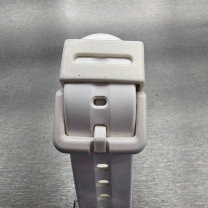 Casio Baby-G BG-169R Watch Women 42mm White Dial White Tone Alarm Chrono New Bat7