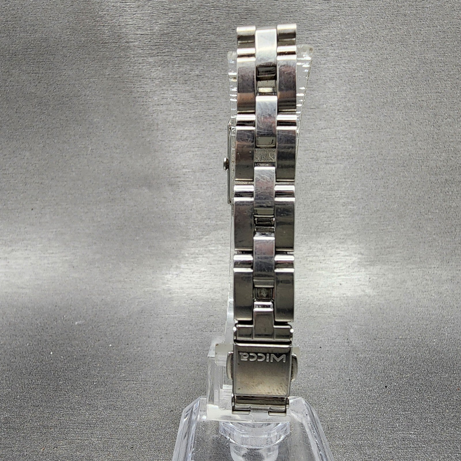 Citizen Wicca Tank Watch Women 16mm White Dial Silver Tone 5431S0112384 NewBat7