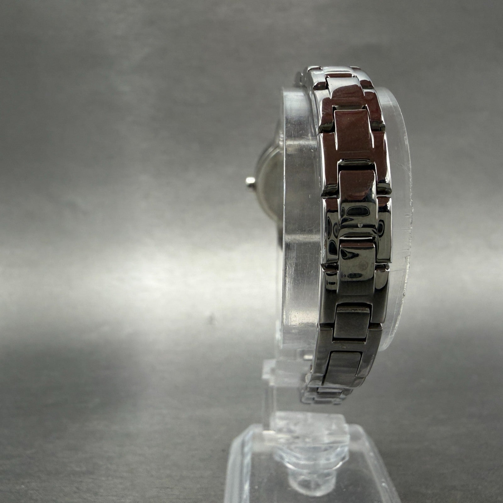 Citizen Watch Women 26mm Rose Dial Silver Tone Round 9627-S121655 New Battery7