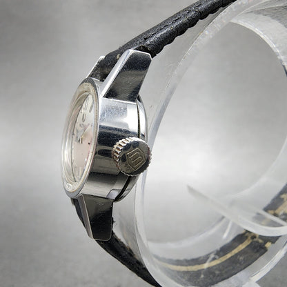 Waltham Watch Women 18mm Silver Dial Silver Tone Round Manual Wind Runs VTG2