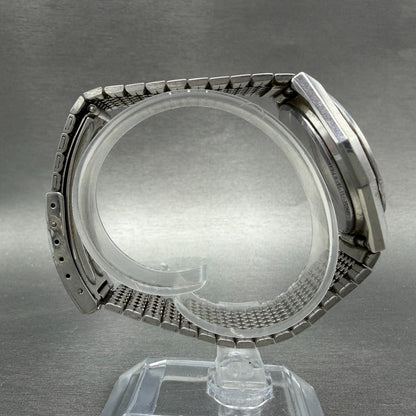 Seiko Spirit Watch Men 35mm Silver Dial Silver Tone Daydate 7N93-7000 New Batt8