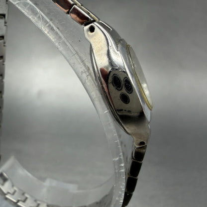 Citizen Watch Women 17mm Cream Dial Two Tone Round 5920-S91531 New Battery HG43