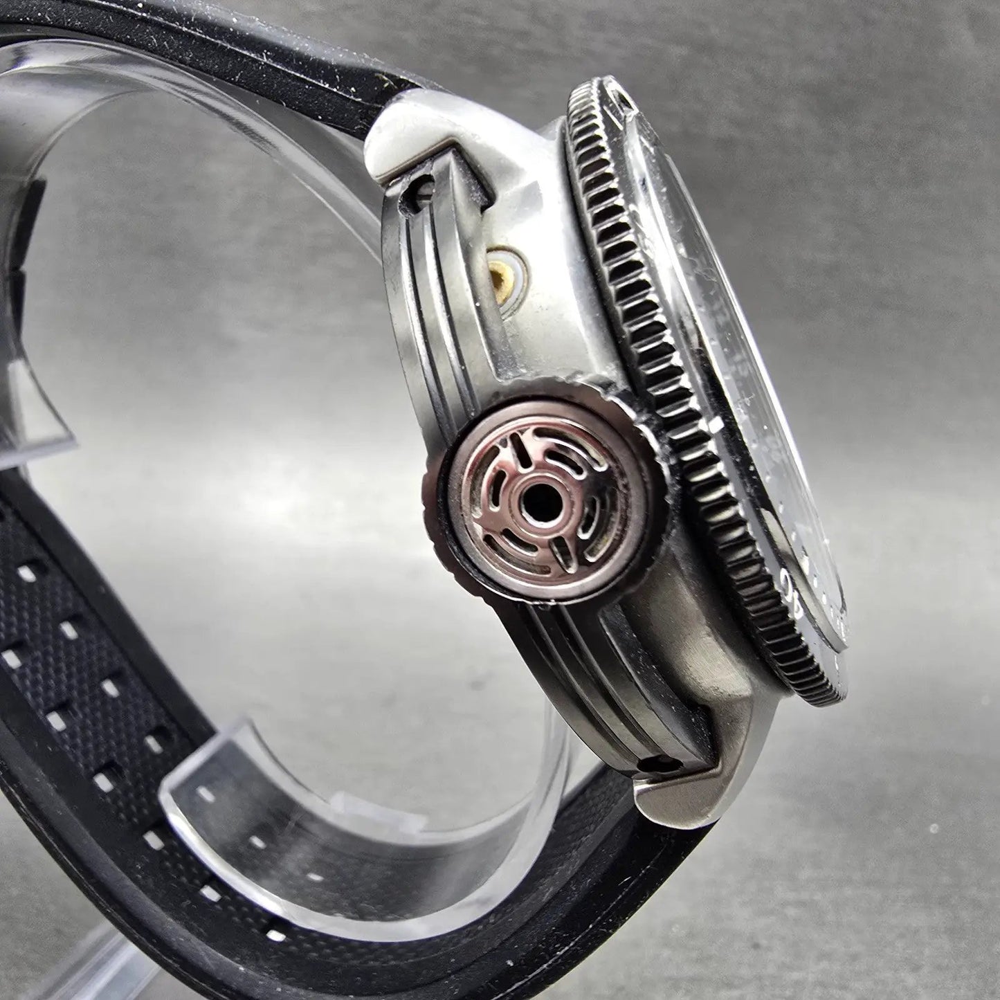 Citizen Promaster Chronograph Watch Men 44mm Black Dial Steel BJ2128-05E Runs4