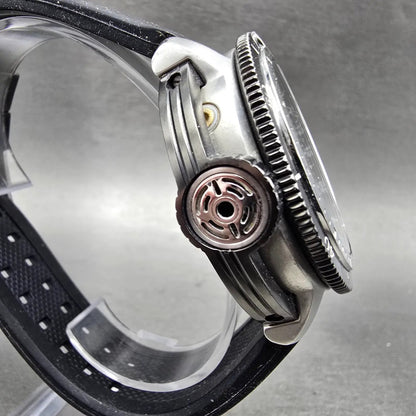 Citizen Promaster Chronograph Watch Men 44mm Black Dial Steel BJ2128-05E Runs4