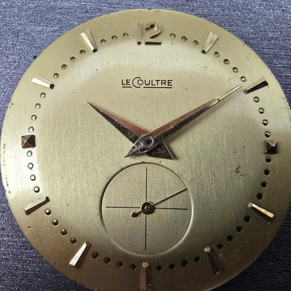 LeCoultre 480/CW Movement Manual Wind 17 Jewels Dial & Hands Vintage1