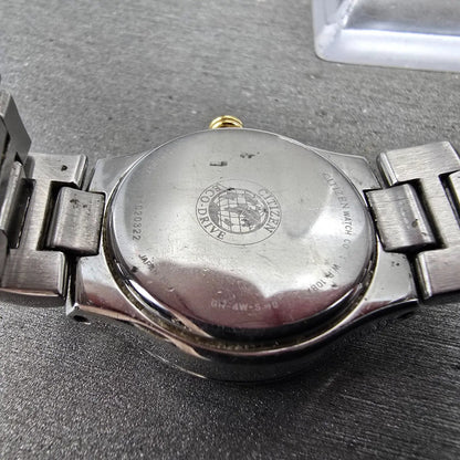 Citizen Eco-Drive Watch Women 26mm MOP Dial Two Tone Date E011-S064881 Runs9
